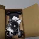 Lamicall Bike Phone Holder, Motorcycle Mount - Motorcycle Phone Holder, Handlebar Cell Phone Clamp, Scooter Phone Clip Gifts for iPhone 17 Air Pro Max, 16 15 Plus, S20, 4.7 to 6.8" Smartphones (Black)