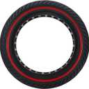 2-Pack Red 8.5x2 Solid Tire,8.5 inch Scooter Tire,Front or Rear Replacement Solid Tires for m365 pro/gotrax gxl V2/gotrax XR, 50/75-6.1 Scooter Wheels 8 1/2''