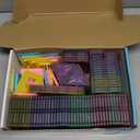 100Pcs Premium Magnetic Tiles Toys Set with Sturdy Iron Case, STEM Educational Building Blocks for Kids Ages 3-5 4-8, Montessori Sensory Toys, Creative Birthday Gifts for Toddler Boys & Girls