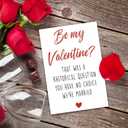 4 x Ithmahco Hilarious Valentines Day Card for Husband, Funny Valentines Day Card for Him Men, Humorous Valentines Day Card from Wife Girlfriend Female