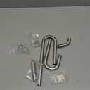 LANDEN 304 Stainless Steel Lily Pipes with Clamps for Rimless Glass Aquarium, Inflow and Outflow Set (Pipe Diameter 16mm) (ID/OD=14/16mm)