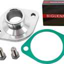 Billet Aluminum Water Neck Thermostat Housing For Mopar Chrysler Dodge 273 318 340 360 361 383 400 413 426w 440