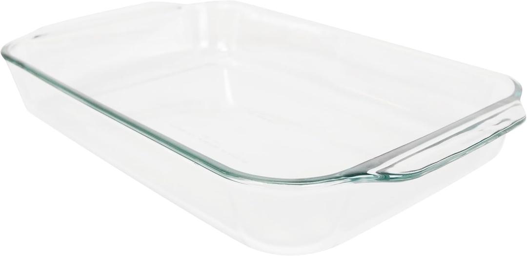 Pyrex 234 4qt Basics Glass 3.79L Baking Dish - Made in the USA