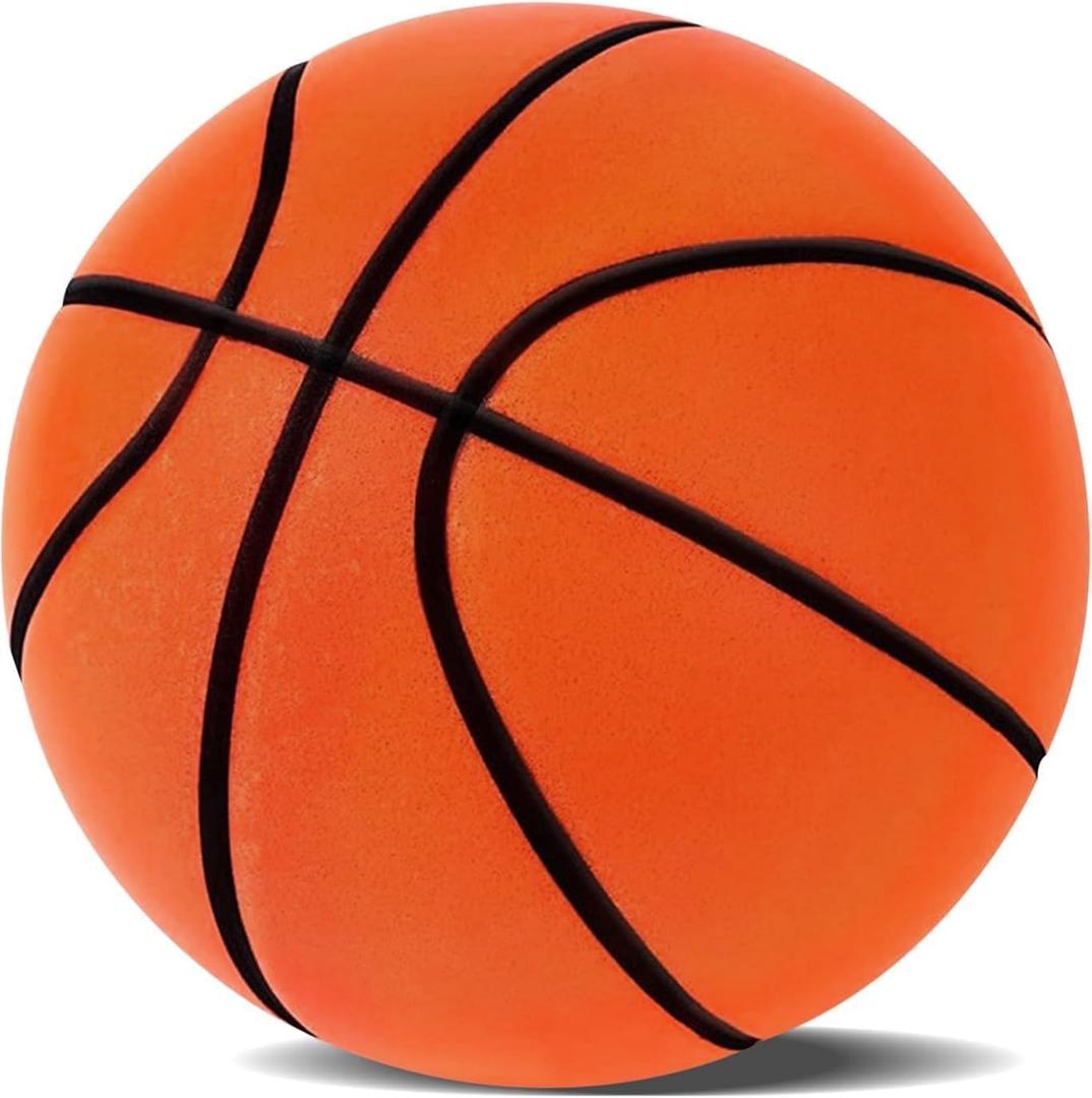 Silent Basketball-Size 7 (29.5"),2026 Upgrade Dribble Dream Silent-Basketball,Silent Basketballs Dribbling Indoor,No Noise Basketballs for Various Indoor Activities