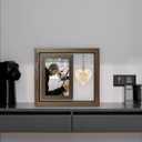 Sympathy Gifts for Loss of Son Memorial Picture Frame, In Memory of Son Grief Remembrance Bereavement Gifts, Display Two 4x6