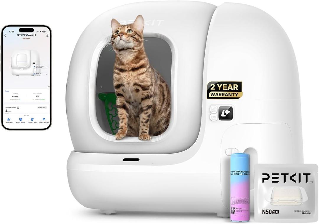 PETKIT PuraMax 2 Odor Free Automatic Cat Litter Box