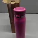 Simple Modern Mesa Loop Water Bottle with Covered Straw and Handle | 30oz Cup Holder Friendly Insulated Stainless Steel Bottles for Travel, Sports and School | Raspberry Vibes