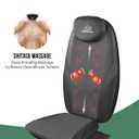 Snailax Back Massager with Heat, Gifts for Men, Women, Electric Deep Tissue Kneading Full Body Massage Chair for Back Pain, Home, Office Use, App Control