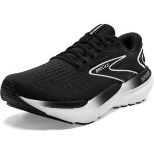 Brooks Womens Glycerin 21 Neutral Running Shoe (10 Wide, Black/Grey/White)