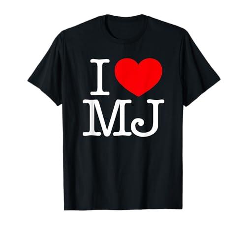 I Love (Heart) MJ T-Shirt S