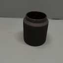 Farmhouse Vase for Home Decor, Vintage Rustic Terracotta Flower Vase Suitable for Home Decor, Living Room, Shelf, Dining Table. 4.4IN*5.1IN ZSHLXM (Dark Brown)