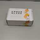 LiBa Amber Glass Spray Bottles 2 Pack, 16 oz Refillable Empty Spray Bottle for Cleaning, Essential Oils, Hair, Plants, Adjustable Nozzle for Squirt and Mist, Bleach/ Vinegar/ Rubbing Alcohol Safe