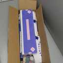 American Mahjong Tiles Set with Noise Reducing Mahjong Mat, 166 White Mahjong Game with Portable Storage Bags, 4 All-in-One Color Rack/Pushers, Scoring, Plastic Coins Dices for Adults & Beginners