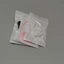 4PCS Earbud Lanyard, Soft Silicone Magnetic Anti-Lost Straps, Ultra Strong Metal for Wireless Earbuds Sports Running (Black, White, Green and Pink)