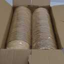 24 Oz Large Paper BowlsNo Lids 90 Pack Disposable Soup Bowls Plastic Free Party Supplies for Hot/Cold Food, Soup (24 OZ)