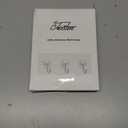 24 Pack Self Adhesive Hooks Heavy Duty - 33lb Max, Transparent, Waterproof, Sticky Wall Hooks for Keys, Bathroom, Shower, Outdoor, Kitchen, Door, Home Improvement, Utility