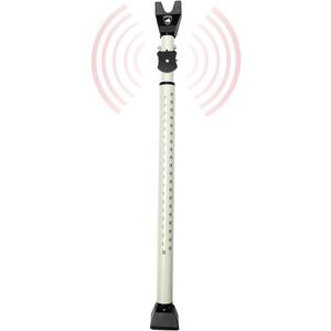 Adjustable Sliding Door Security Bar, Door Jammer 2-in-1 Adjustable Door Knob and Sliding Patio Door Stoppers Security with Alarm, 40 Different Adjustments by Guard Dog Security, This adjustable sliding door lock bar extends from 25" to 41"