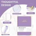 6 x 2025-2027 Monthly Planner for July 2025-June 2027, 7.4" x 10.2" 24-Month Calendar Planner, 2 Years Spiral Hardcover Calendar for School & Office, Purple