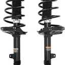 maXpeedingrods Rear Struts for Toyota Highlander 2008-2013 Venza 2013-2015 | Base/Premium/Limited/SE/Sport, 2Pc Shock Absorber Strut w/Coil Spring Assembly, for FWD Only, 172486 172485