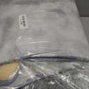 Thick Area Rug Light Grey Fluffy Shag 3x5 for Bedroom, Soft Plush Fuzzy Shaggy Carpet, Thickened Washable Non Slip Cozy Furry Rugs for Living Room, Kids Baby Nursery Dorm, Tie-Dye Gray