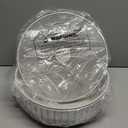 Metal Fruit Bowl with Mesh Lid and Basket - Fruit and Vegetable Holder for Kitchen Counter - Versatile and Durable Storage Basket Organizer for Fruit, Veggie, Snacks - 11x11x4-Inch (Warm Gray)