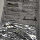 Pieviev Cat Litter Mat Double Layer Waterproof Urine Proof Trapping Mat 1 Pack (Gray, 24x15 Inch (Pack of 1))