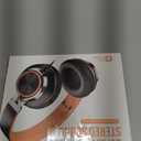 AILIHEN Kids Headphones, Headphones Wired with Microphone and Volume Control Folding Stereo Corded On-Ear 3.5mm Headset for Boys Girl Cellphones Tablets Chromebook Laptop Computer (Black/Orange) (Medium)