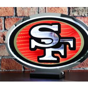 NFL LED Infinity Logo Light - San Francisco 49ers
