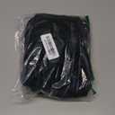 Women Wool Tie Front Tops Crop Top Solid Long Sleeve Solid V Neck Lightweight Crochet Cardigan Crop (Medium, Black)