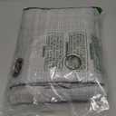 jinchan Curtains Linen Textured Casual Weave Curtain for Living Room 96 Inches Long Grommet Top Light Filtering Window Drapes Panels for Bedroom Heathered Light Grey 2 Panels Curtains, 50"W x 96"L (Pack of 2)