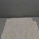 Kevin Textile Pack of 2 Corduroy Decorative Throw Pillow Covers 22x22 Inch Soft Boho Striped Pillow Covers Modern Farmhouse Home Decor for Spring Sofa Living Room Couch Bed Cream White