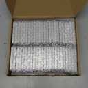 TecUnite 24 Pieces Tin Box Metal Tins with Lids Clear Top Empty Mini Portable Small Storage Tins Case for Home Candles, Candies, Gifts, Balms and Treasures, 3.4x2.4x0.8 Inch, Silver