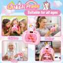 Pop Game - Light Up Fidget Toy for Kids & Adults, Quick Push Fast Push Sensory Toys for Kids 5-7 & 8-12, Handheld Relaxing Stress Relief Game for Autism, ADHD - Fun Fidget Toys for Adults & Children (Pink Unicorn)