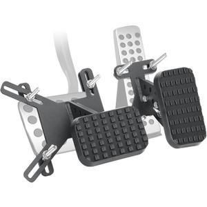 Adjustable Gas and Brake Pedal Extenders for Short Drivers/Pregnant Women and People with Limited Mobility, Compatible with Cars, Go Kart, Ride on Toys, Truck Vehicle