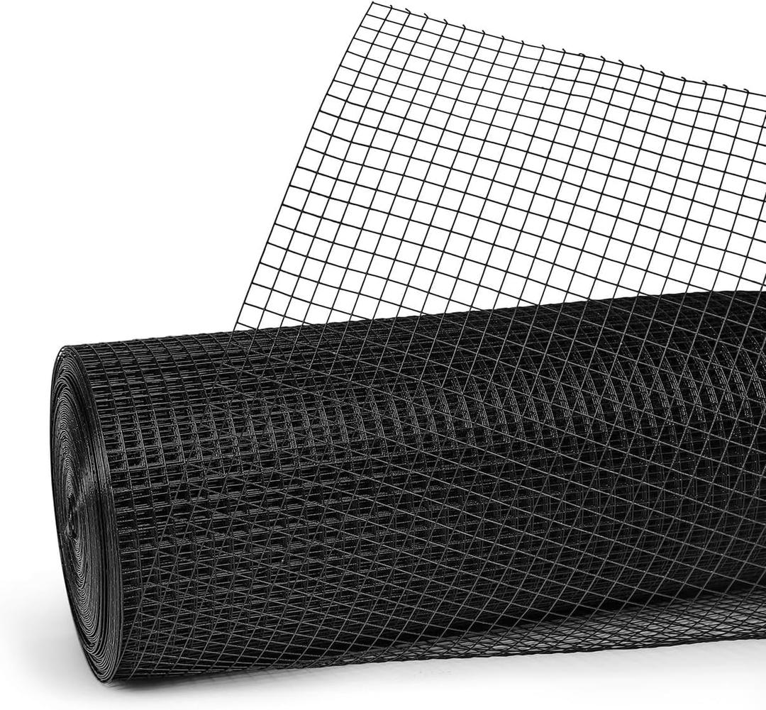Vingli Fencer Wire Hardware, 3 Feet, 5 Yards, Black
