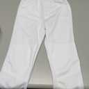 Champro Boys' Cycle Pull Up Baseball Pants with Belt Loops (Medium, White)