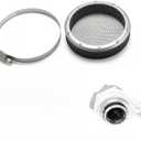 3.5" 304 stainless steel Turbo Inlet Grill Protector Guard Turbocharge Screen Mesh Air Inlet Filter Cover (3.5 inches / 89mm)