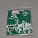 St Patricks Day Shirt Toddler Boys Girls Wee Little Hooligan Tee Irish Clover Short Sleeve Tops (4T, The-green)