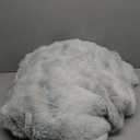 Anysay Faux Fur Throw Blanket, 1000GSM Fluffy Soft Bubble Blanket for Couch Bed, Cozy Plush Warm and Thick Rabbit Blanket for Living Room Bedroom 60''*80'' Tie-dye Blue