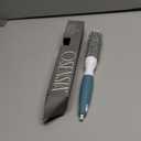 Round Brush for Blow Drying - Extra Small Ceramic Thermal Ionic Roller Brush for Sleek, Salon Blowout - Lightweight Round Hair Brush for Precise Styling and Manageable Hair (Bristle 1.7in, Barrel 1in)