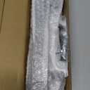 EaseLife 12" Sliding Barn Door Handles and Pulls,Double Sided Hardware Set,Heavy Duty,Square,Rustic,Matte Black Powder Coated Finish,Easy Install