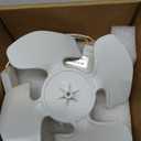 W10124096 W10130108 W10204250 Refrigerator Condenser Fan Motor Kit - Compatible with Whirlpool, KitchenAid & Kenmore, with Motor, Blade, Harness & Hardware,Replace 2188727 2188538