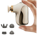 Mini Massage Gun, Portable Deep Tissue Percussion Muscle Massager for Pain Relief, Quiet Handheld Device for Neck, Shoulder, Back, Leg, 4 Speeds & Long Battery Life, Travel-Friendly Gift