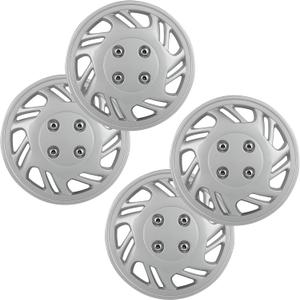 OCPTY 14 inch Hubcap Wheel Cover Replacement Car Truck SUV Hub Accessories Designed on OEM Replica Style (Silver)