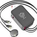 Retractable Apple Watch Charger, 5 in 1 Travel Charging Station for Apple Devices, Retractable Chargers for Multiple Devices with Multi Charging Cable, Charger Block for Apple Gear (Grey)