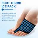 Bunion Corrector and Ice Pack (2+1 Set) Bunion Corrector For Women Big Toe and Men, Hallux Relief Splint, Big Toe Straightener