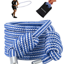 Dempros 1.5lb Flow Rope( Blue White Braid)