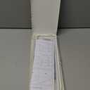 2 Pack Kitchen Wrap Organizer Door Mount, Aluminum Foil Holder Cabinet Door Organizer Cabinet Storage Basket for Kitchen Wrap/Food Bag Storage, White