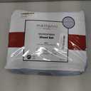 Mellanni King Sheets Set - 4 PC Iconic Collection Bedding - Hotel Luxury, Extra Soft, Cooling Bed Sheets - Wrinkle, Fade, Stain Resistant (King, Blue Hydrangea)