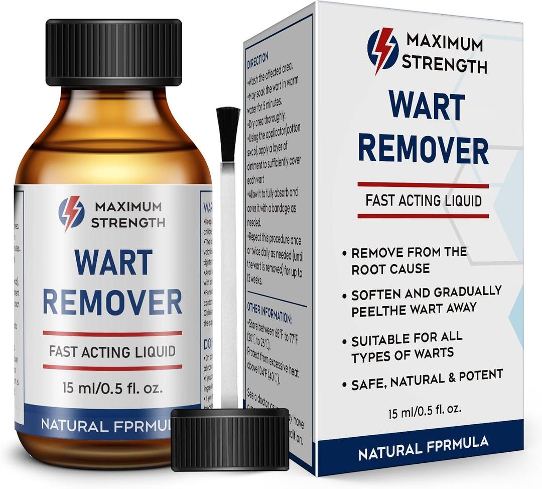 SKAYAH Wart Remover, Maximum Strength Salicylic Acid Wart Remover Freeze Off - Targets Flat/Plantar Warts, Calluses & Corns, Fast-Acting Treatment for All Skin Types-88